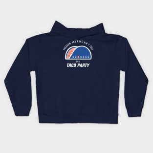 Vote Taco Party Kids Hoodie